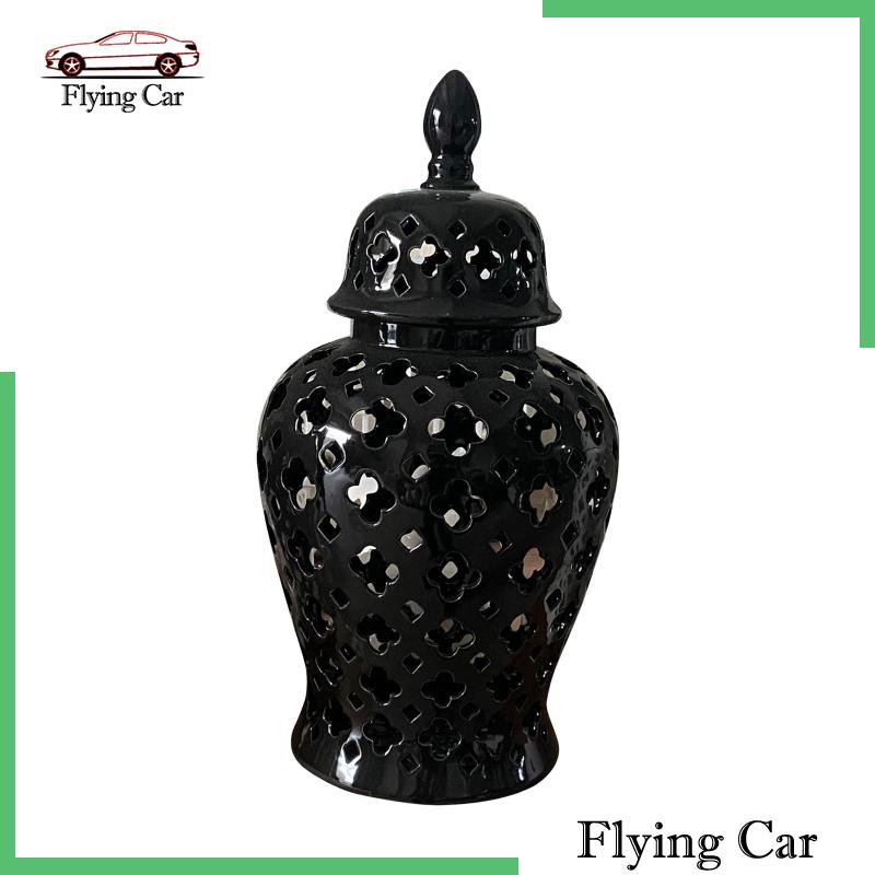 Lọ Đựng Gừng 10 "Phong Cách Trung Hoa Cổ Điển Dùng Trang Trí Nhà Cửa