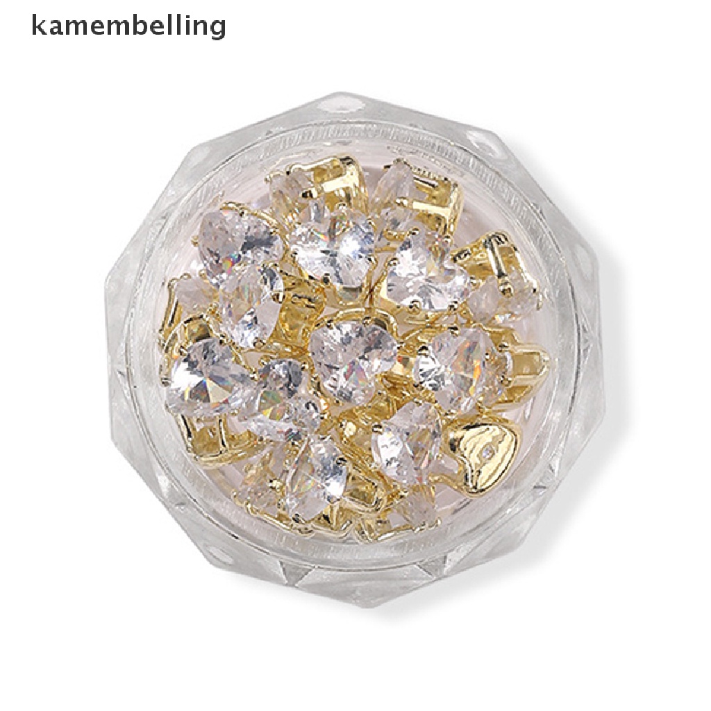 Set 10 Phụ Kiện Kim Loại 3D Trang Trí Móng Tay Nghệ Thuật