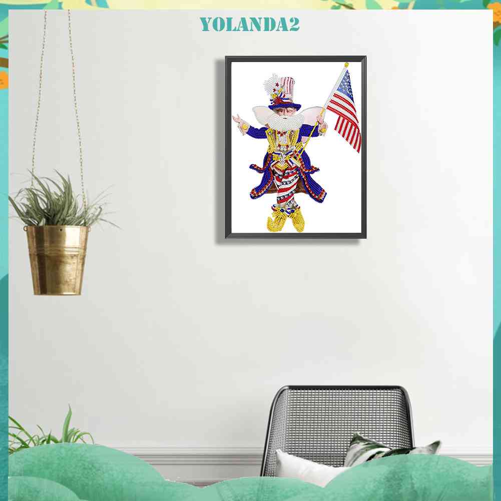 Bộ Tranh Đính Đá 5D Họa Tiết Hoạt Hình Độc Đáo DIY Dùng Trang Trí Nhà Cửa