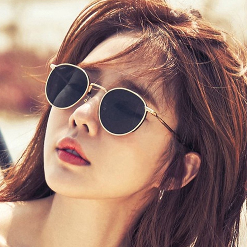 Kính Mát Thời Trang Nam Nữ Gọng Kim Loại Mới 2023 Màu Sắc