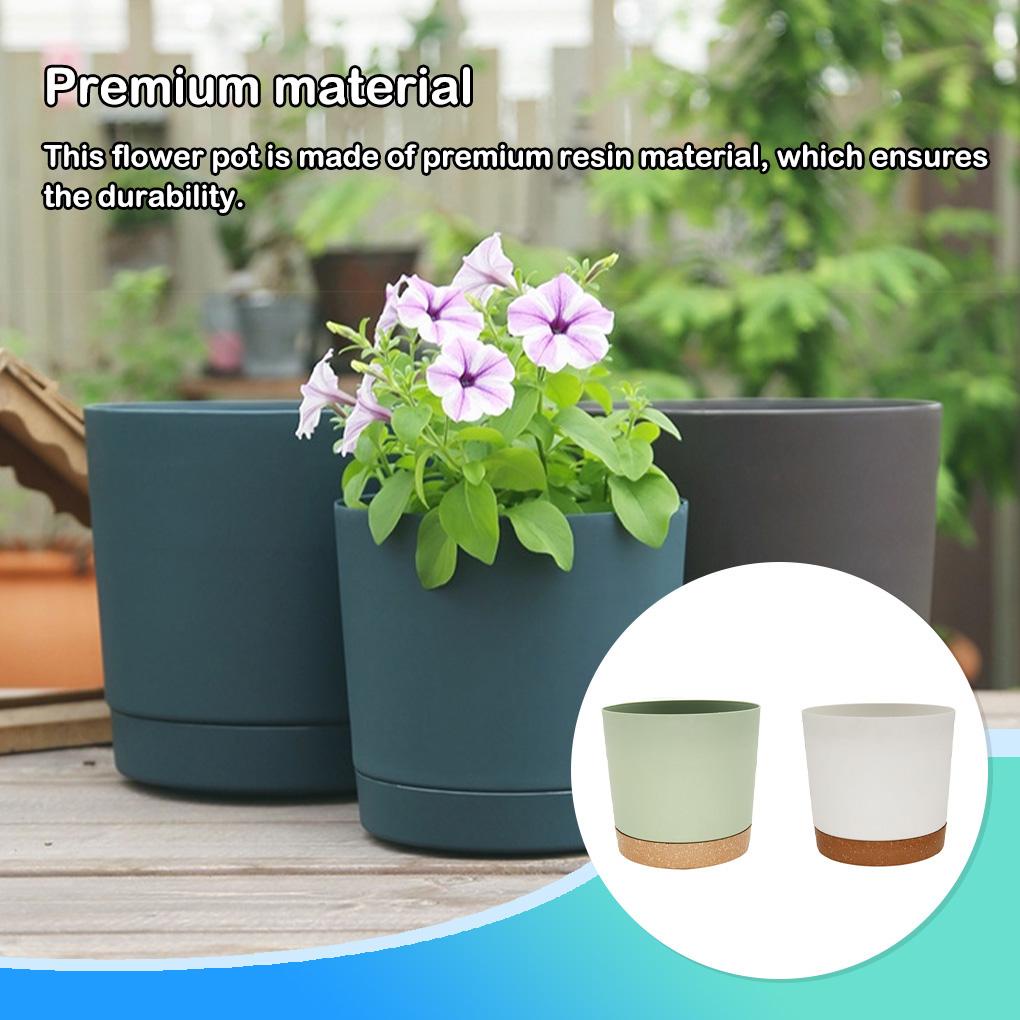 Set 4 Khay Tự Tưới Nước Cho Chậu Hoa 6 5-inch 8-inch