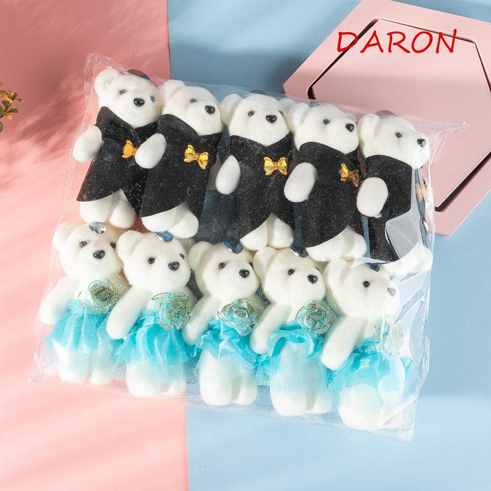 Bó Hoa Gấu Bông Bằng Xốp Dễ Thương Dùng Trang Trí Tiệc Cưới / Sinh Nhật