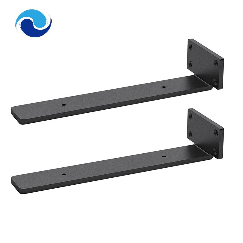 Set 2 Giá Đỡ Kệ Gắn Tường Bằng Sắt Kích Thước 10 Inch Phong Cách Hiện Đại