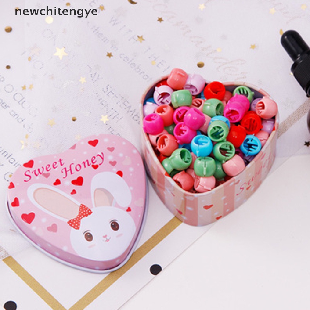 Kẹp Tóc Mini Bằng Nhựa Màu Kẹo Dễ Thương Cho Bé Gái