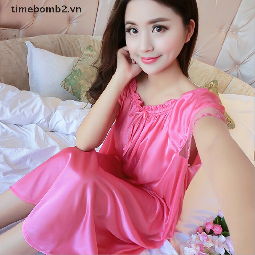 { # Đầm Ngủ Ngắn Tay Chống Nắng Dành Cho Nữ