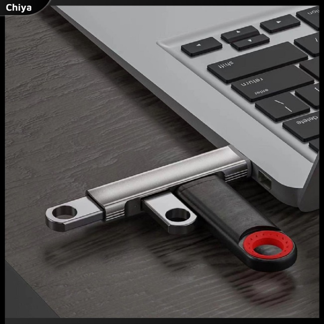 Bộ Chia 3 Cổng Usb 3.0 Bằng Hợp Kim Nhôm Nhỏ Gọn Tiện Dụng