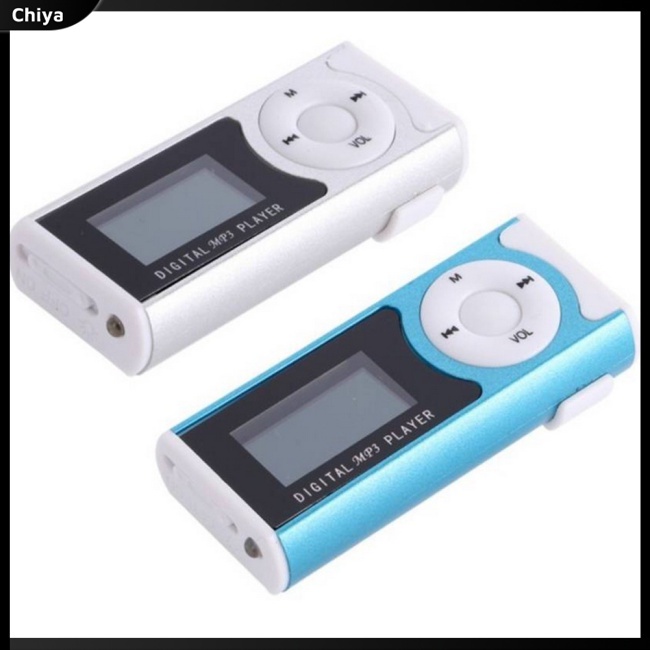 Máy Nghe Nhạc MP3 Màn Hình Lcd Có Thể Sạc Lại Hỗ Trợ Thẻ Nhớ Micro Tf Sd