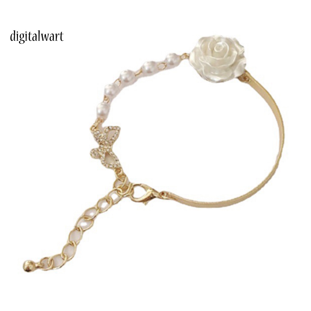 Kỹ Thuật Số| Vòng Đeo Tay Bắt Mắt Bằng Đồng Hình Bướm Chống Mòn Dễ Phối Đồ Thời Trang Cho Nữ