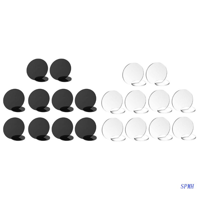 Set 10 Thẻ Số Bàn Tiệc Cưới Bằng Acrylic Trong Suốt