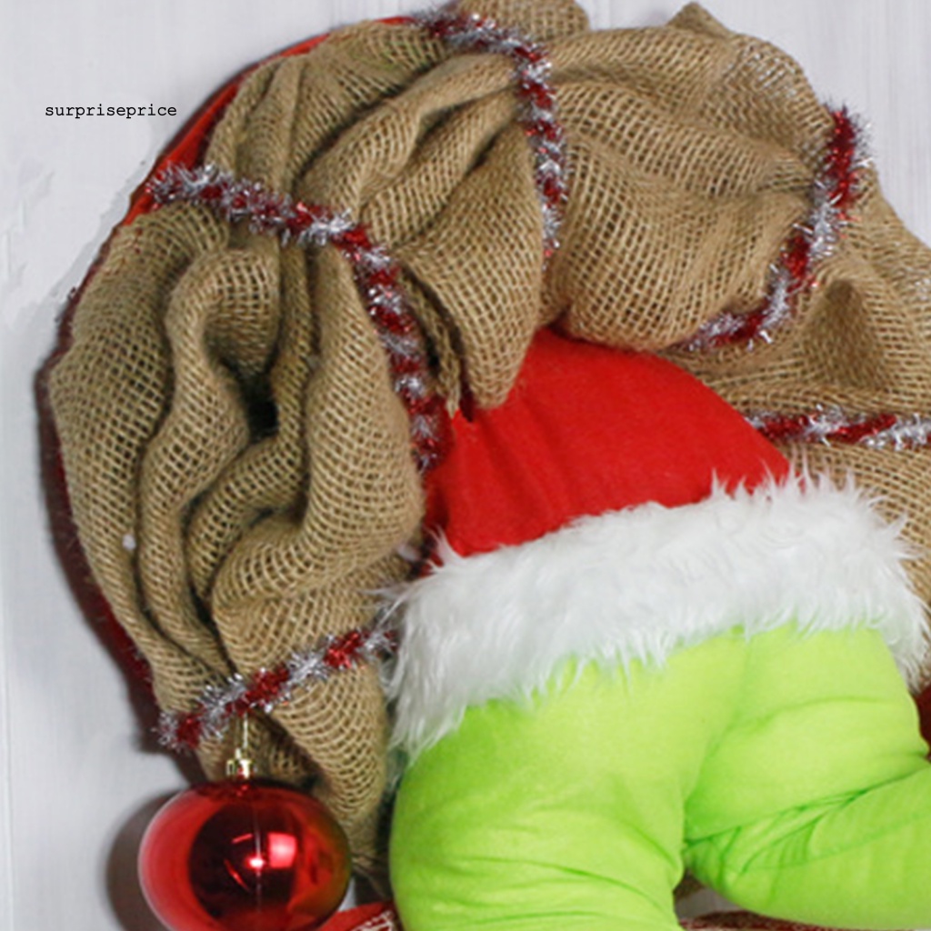 Spa Vòng Hoa Vải Treo Cửa Bắt Mắt Tiết Kiệm Không Gian Ngoài Trời