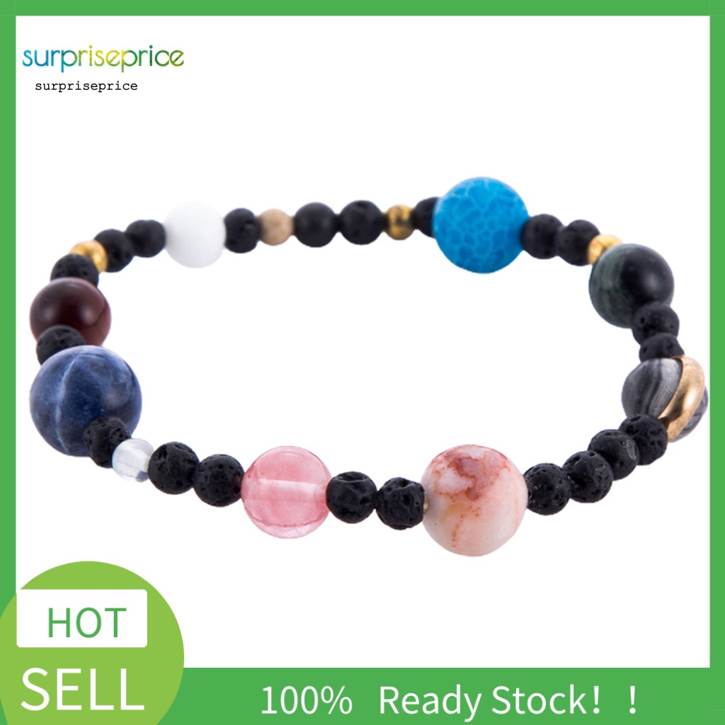 Vòng Tay Chuỗi Hạt Năng Lượng Mặt Trời Chống Mài Mòn Nhiều Màu Sắc Cho Nữ