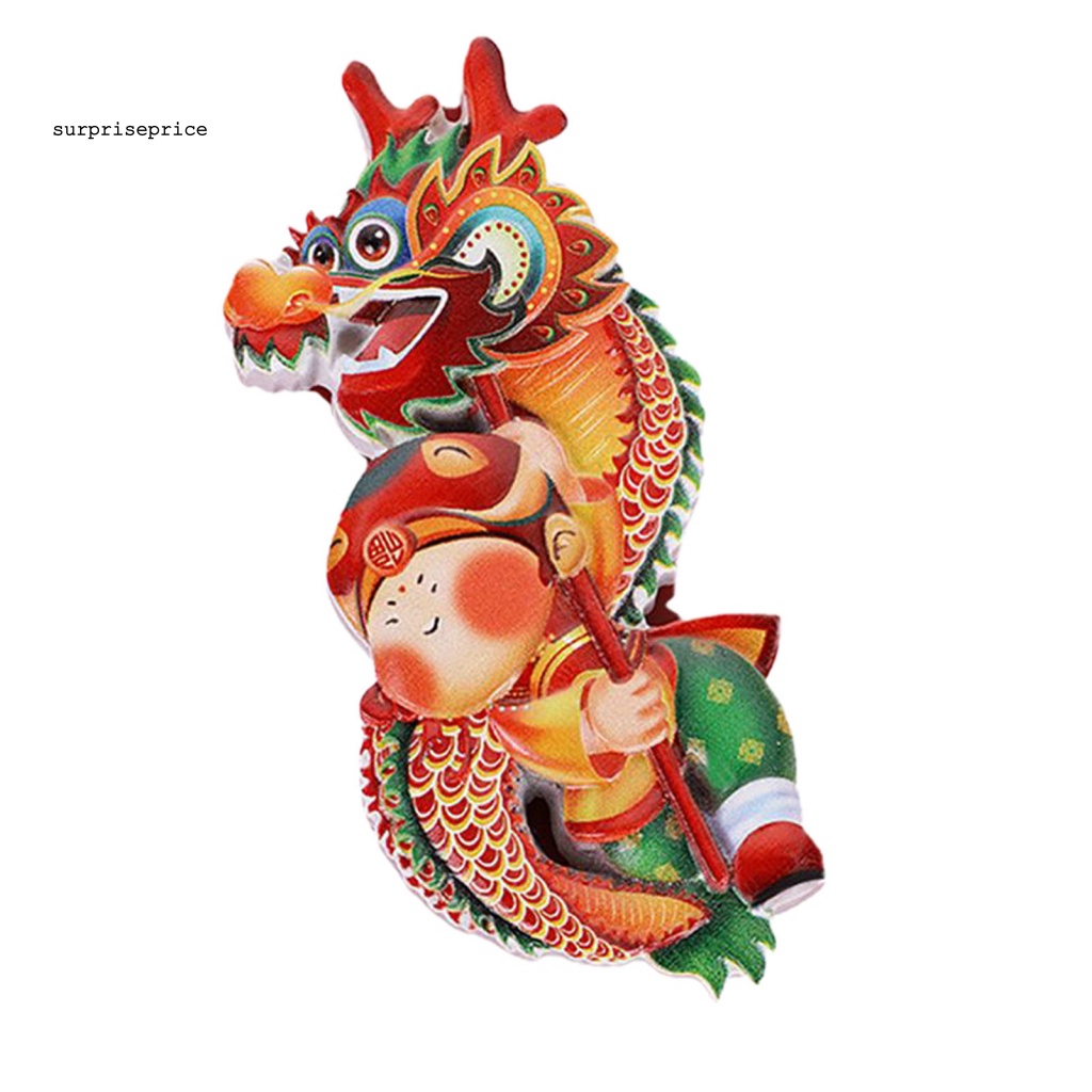 Nam Châm Hít Tủ Lạnh Bằng Nhựa Resin Dễ Thương Sáng Tạo Phong Cách Trung Hoa