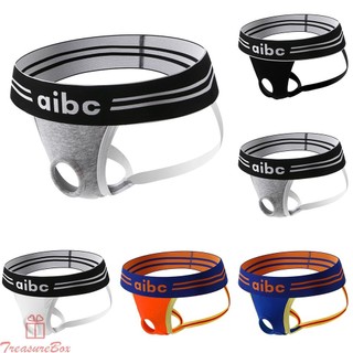 Mens Underwear T-back Underpants Breathable Enhancing Jockstrap Low Waist