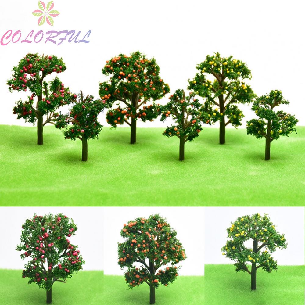 1 Mô Hình Cây Giả Mini Bằng Nhựa Trang Trí Sân Vườn