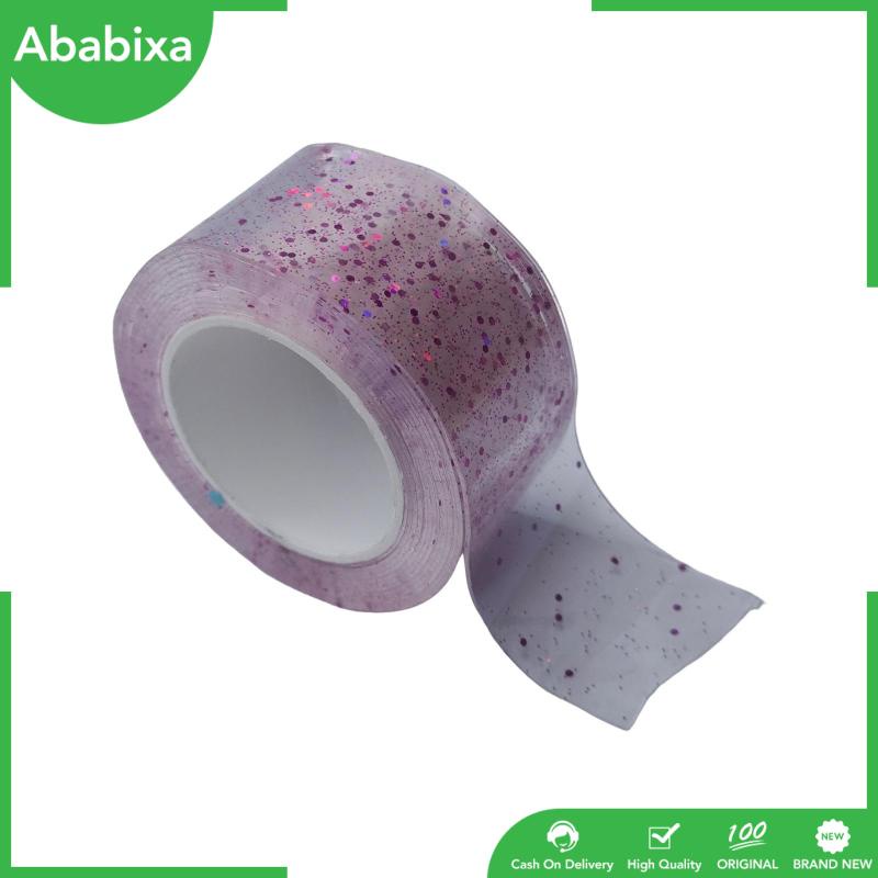 Băng Keo Nano Trong Suốt Lấp Lánh Không Để Lại Dấu Vết Vui Nhộn Để Thổi Bong Bóng DIY