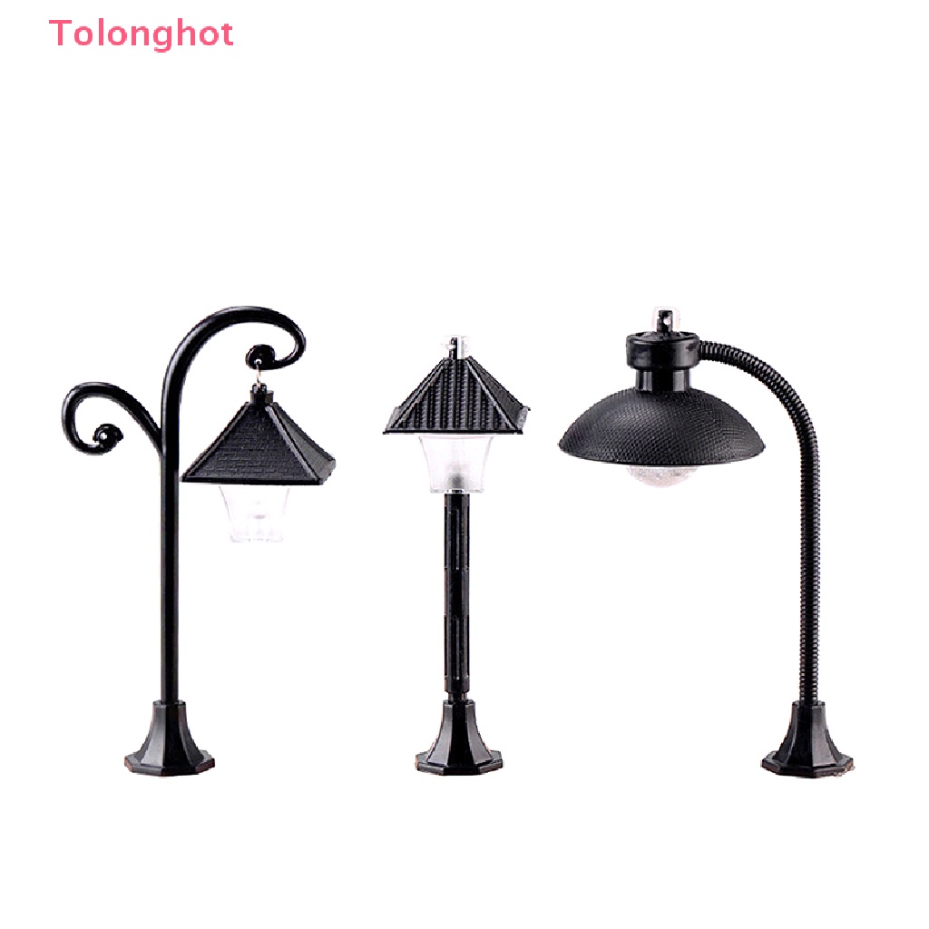 Mô Hình Đèn Đường Công Viên Mini Trang Trí Tiểu Cảnh