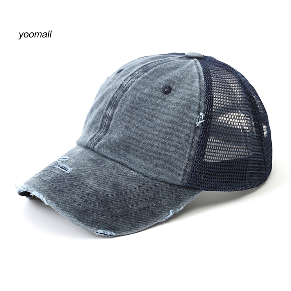 Mũ Lưỡi Trai Thể Thao Chống Tia UV Phối Lưới Thời Trang Mùa Hè