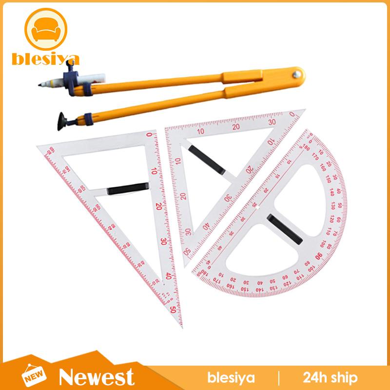 Bộ Dụng Cụ Học Toán Với Tay Cầm Có Thể Tháo Rời Tiện Dụng Cho Giáo Viên