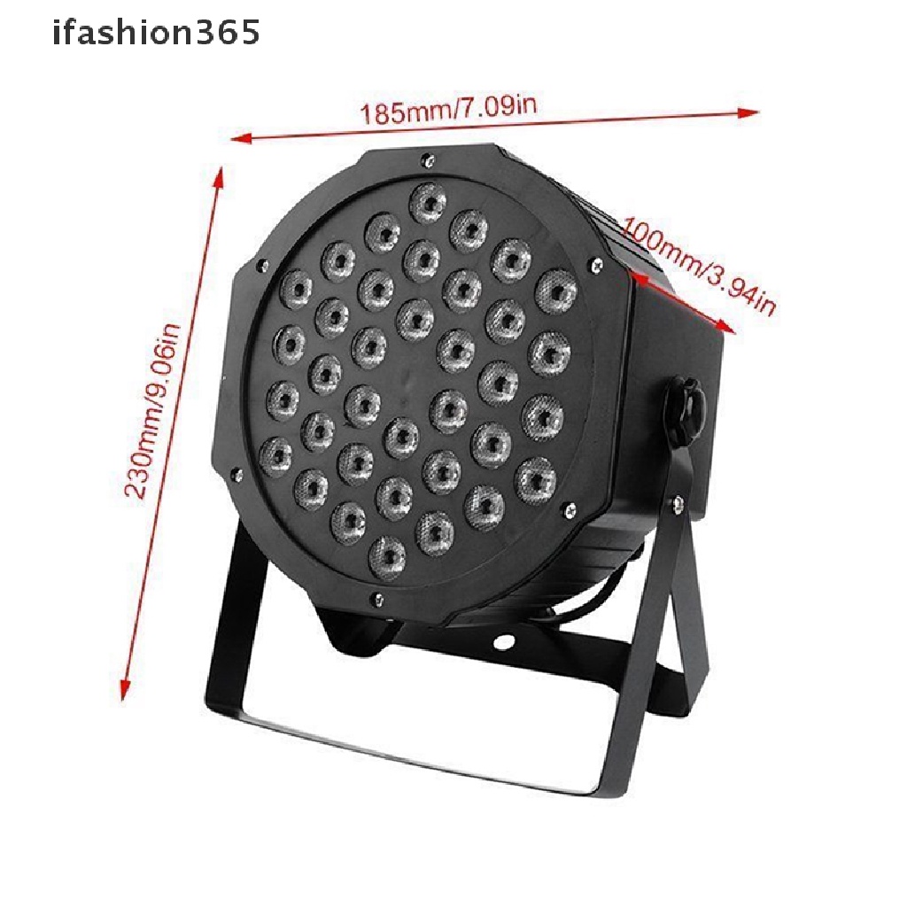 Đèn LED Sân Khấu Ifashion ifashion365 36 Bóng RGB 72W DMX512 Chuyên Dụng Trang Trí Tiệc DJ