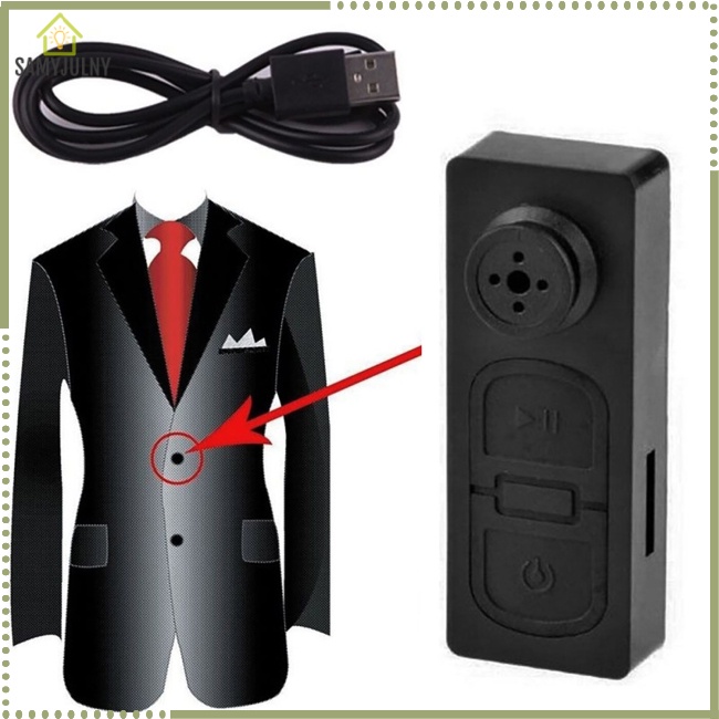 Máy Quay Phim Không Dây Mini Hd 960p Có Nút Bấm