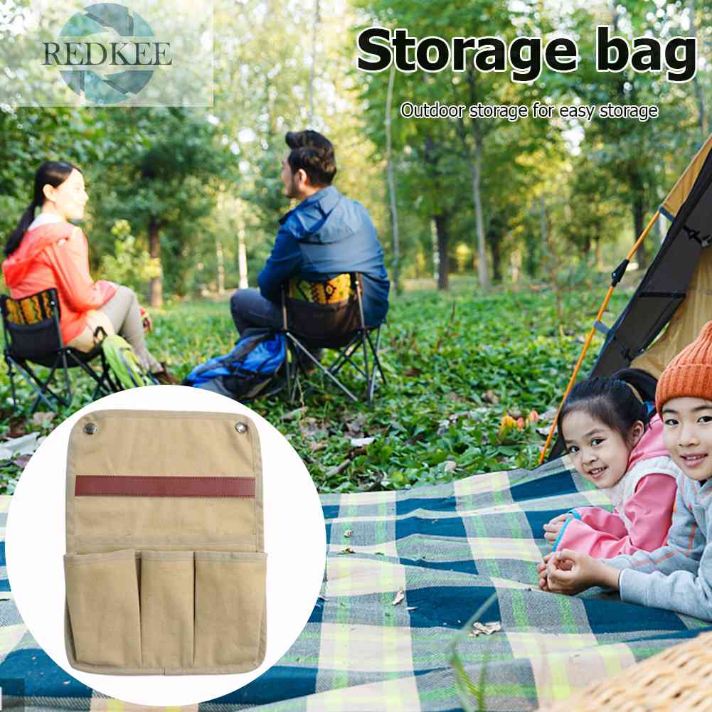 Túi Vải Canvas Đựng Vật Dụng Tiện Lợi Cho Dã Ngoại