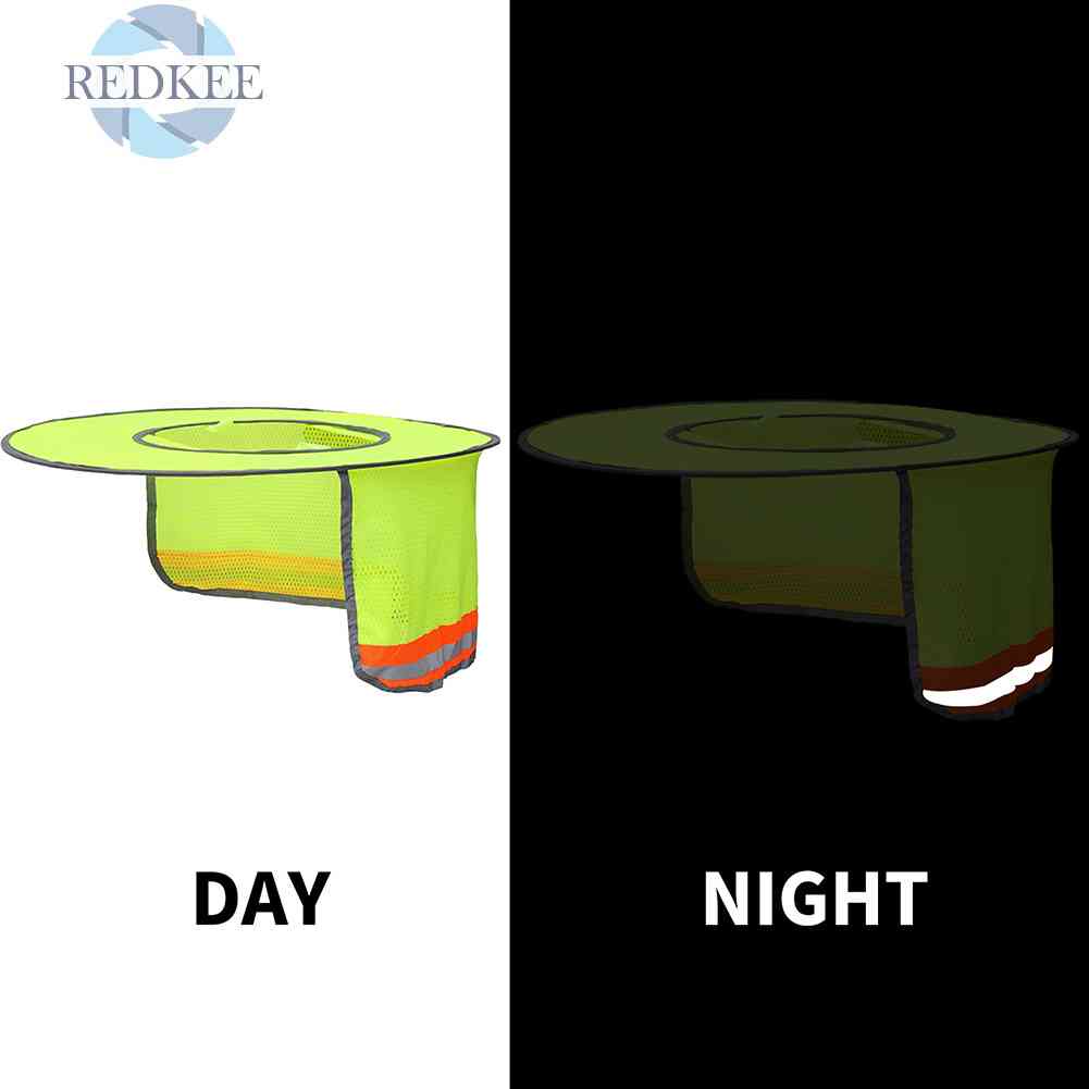 Mũ Cứng Che Cổ Chống Nắng Bảo Vệ Khi Xây Dựng