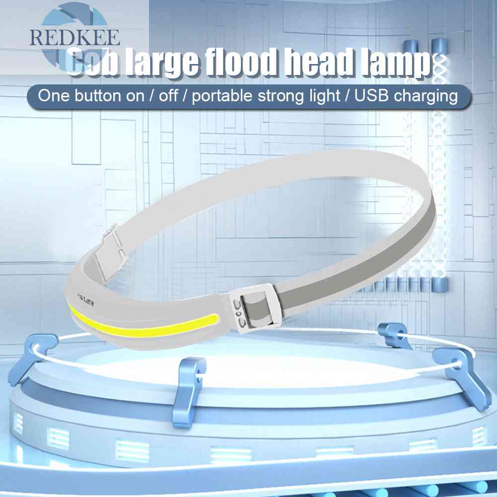 Đèn Pin Đeo Trán 4 Chế Độ Có Thể Sạc Lại Dùng Cho Leo Núi / Câu Cá