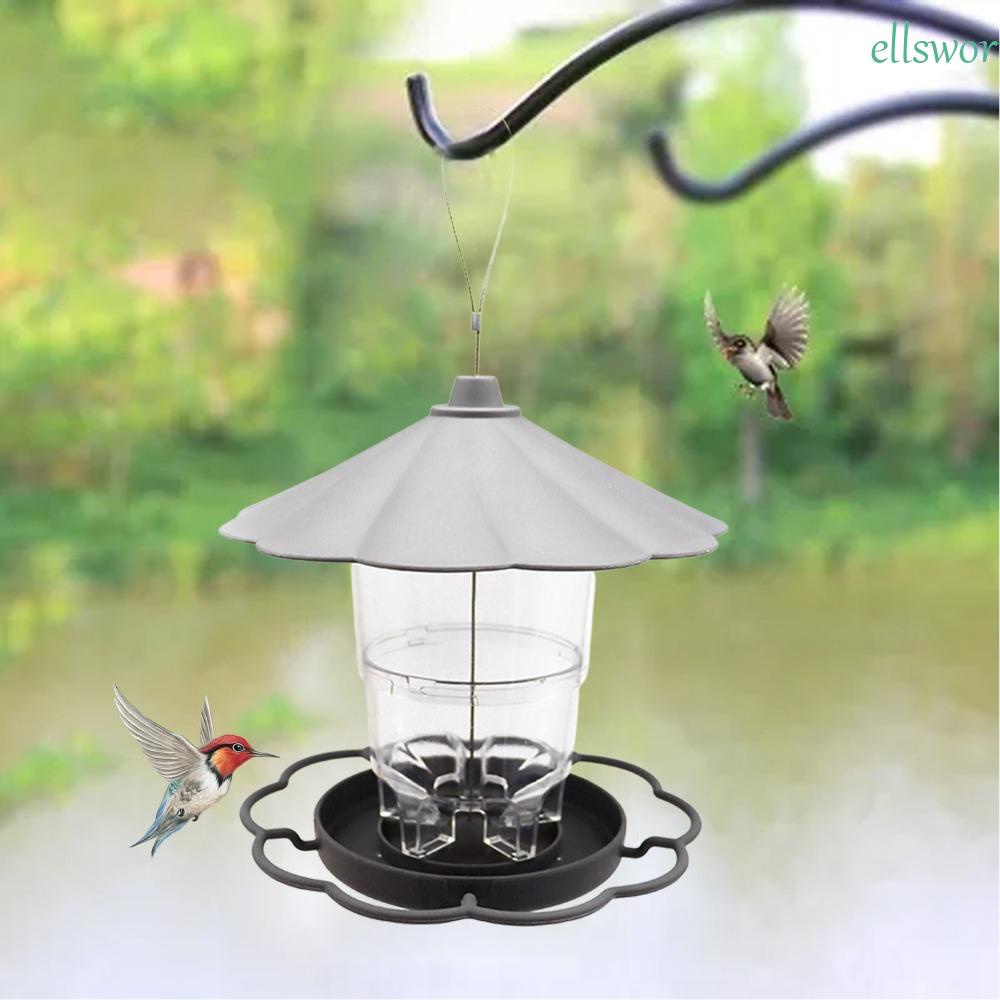 Dụng Cụ Cho Chim Ăn Tự Động Bằng Nhựa Bền Có Móc Treo