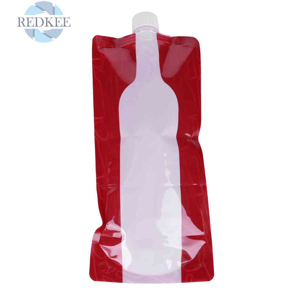 Túi Đựng Nước PE 750mL Có Thể Gấp Gọn Tiện Dụng Khi Đi Cắm Trại