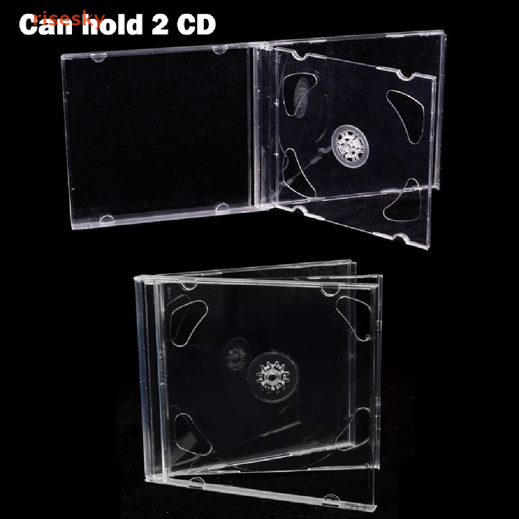 Hộp Đựng Đĩa CD DVD Tiêu Chuẩn Siêu Mỏng Trong Suốt