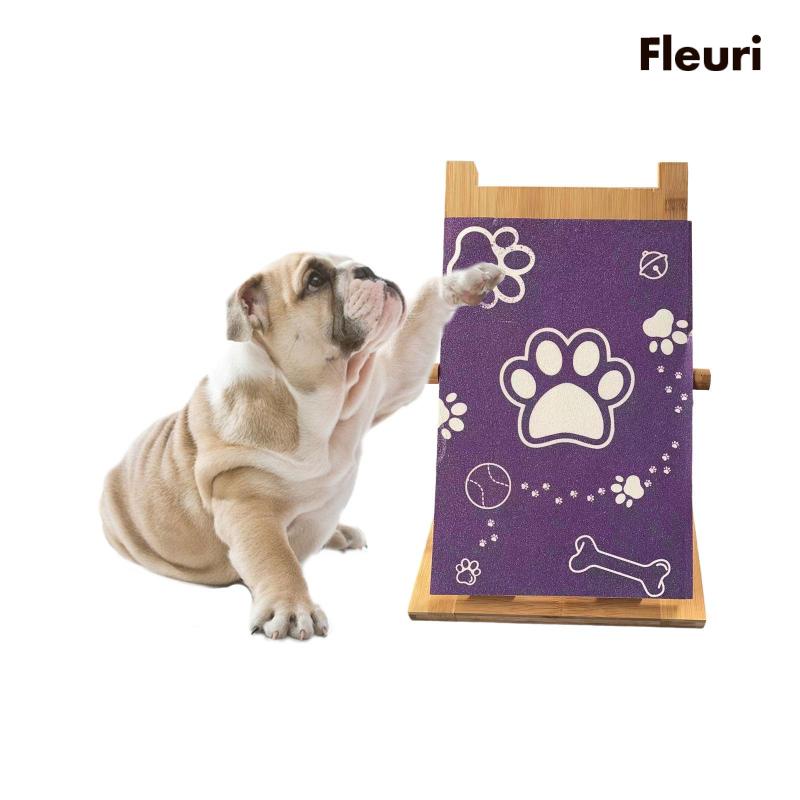 Dụng Cụ Dũa Móng Chó Mèo Bằng Gỗ 16.5 "x 10" Chống Mài Mòn