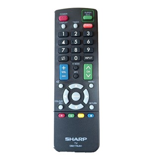 Thay thế điều khiển từ xa TV / LED / LCD điều khiển từ xa SHARP GB217WJN1 (GB217WJN1) Điều khiển từ xa sắc nét đa năng RM-L1238