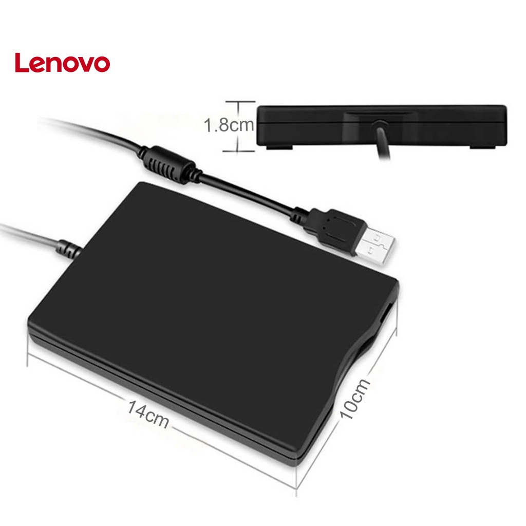Đĩa mềm ngoài LENOVO USB 2.0 3.5-inch 1.44Mb FDD cho máy tính