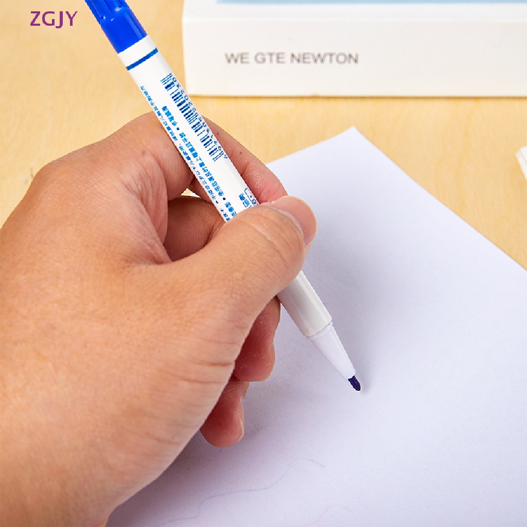 Set 10 Bút Lông Hai Đầu Có Móc Chống Mòn Tiện Dụng Mới