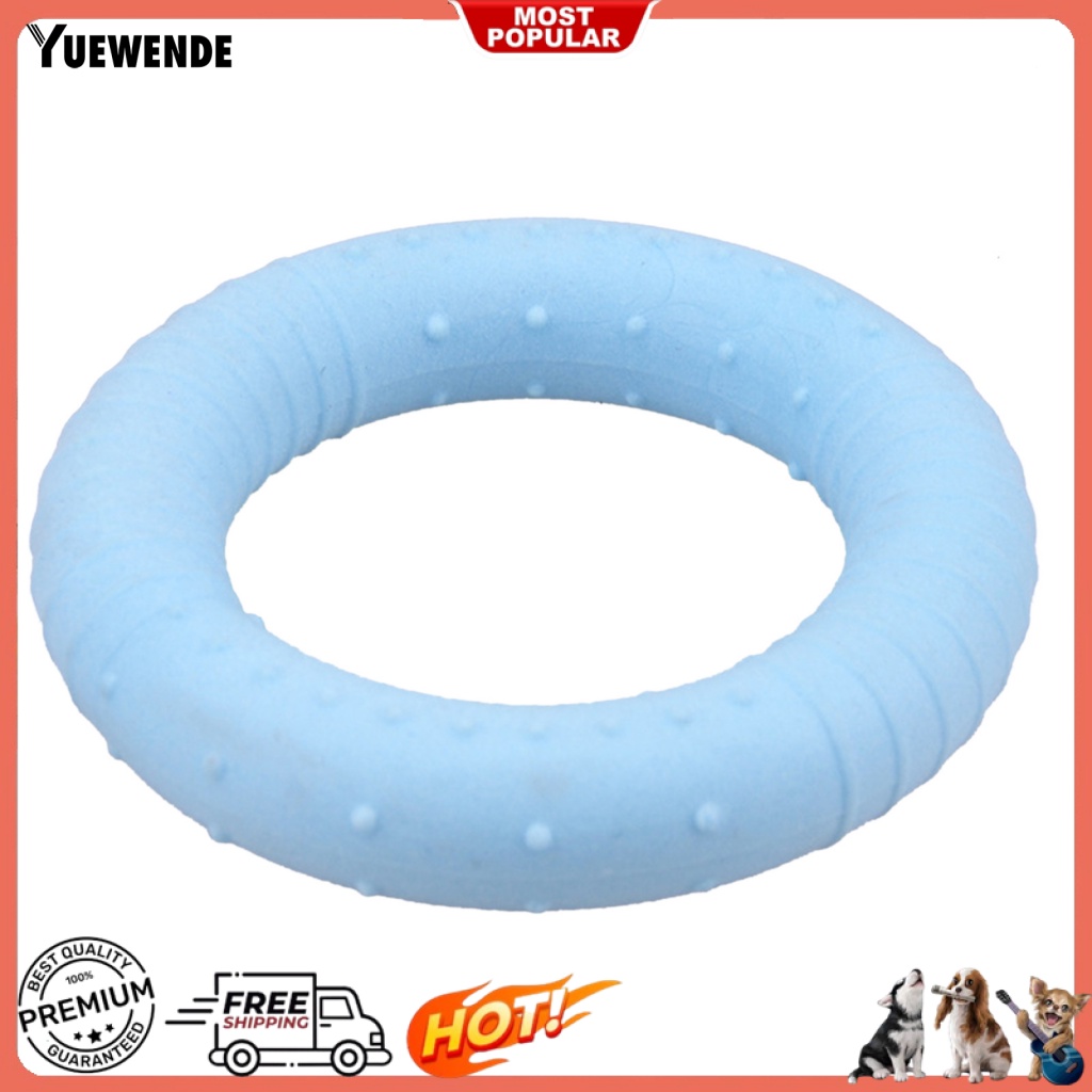 Đồ Chơi Nhai Cắn Hình Tròn Bằng Xốp Sữa Có Mùi Thơm Cho Thú Cưng