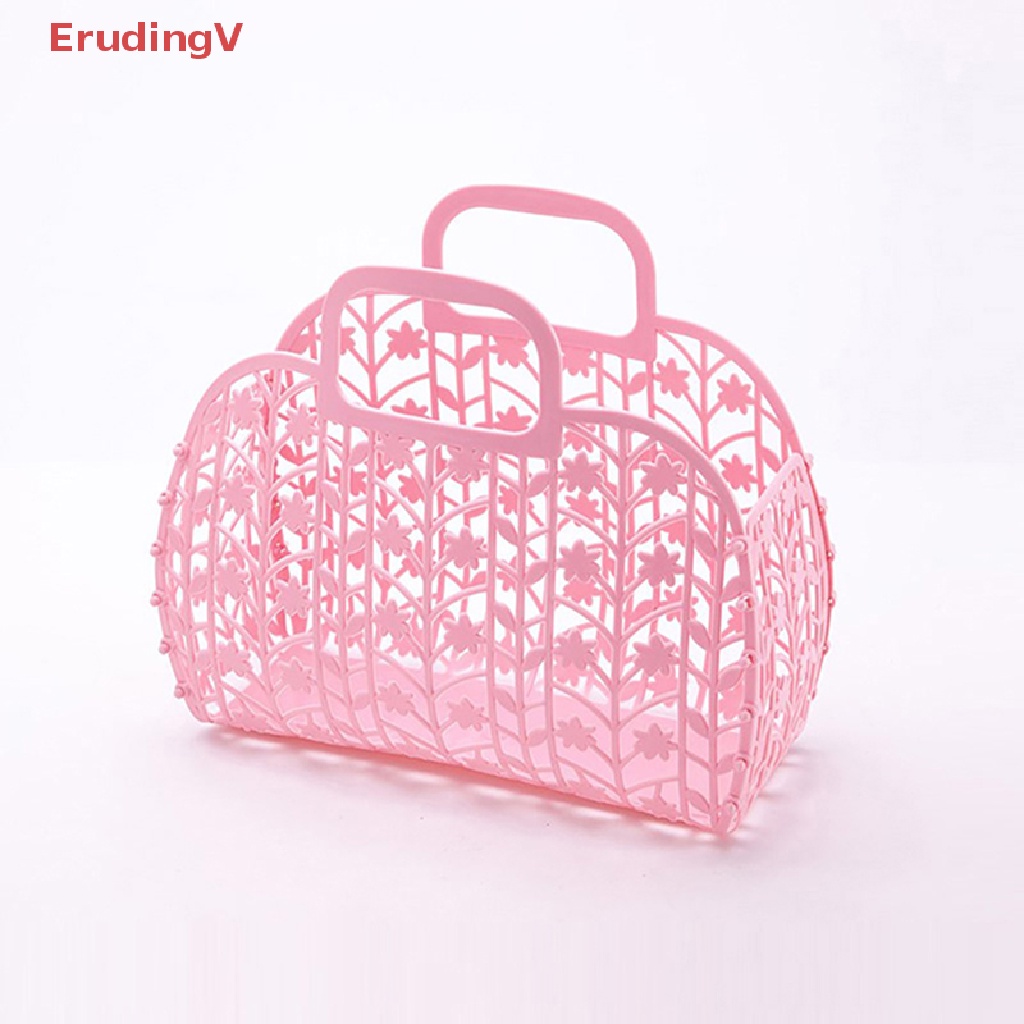 [ErudingV] Giỏ Nhựa Rỗng Đựng Đồ Tắm Có Thể Tháo Rời [Mới]