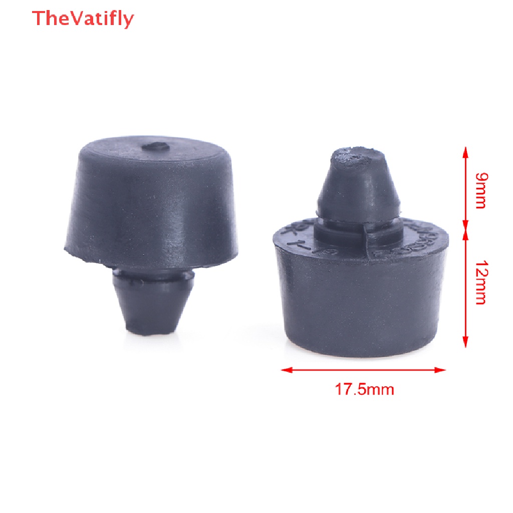 [TheVatifly] 1/2Pcs Compatible With Infiniti Q45 Q50 Q60 QX56 QX80 80896-AR000 Plastic Black Replacement Car Door Rubber Bumper Stopper HOT