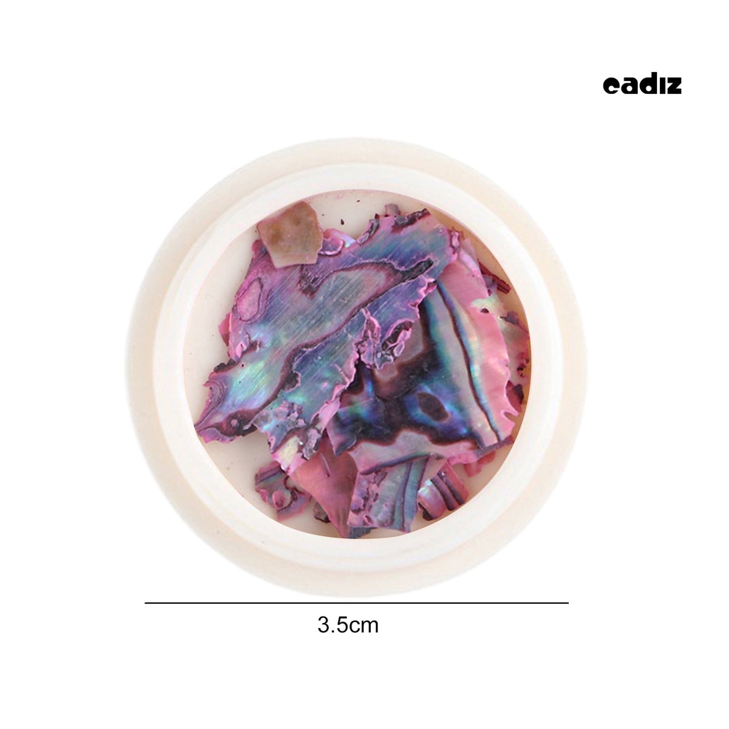 1 Hộp Kim Tuyến Lấp Lánh Hình Dạng Bất Đối Xứng 3D Trang Trí Móng Nghệ Thuật