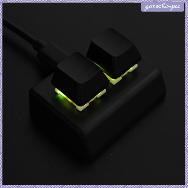 Bộ Bàn Phím Copy and Paste 2 Nút USB Mini 2 Phím Cho Vẽ