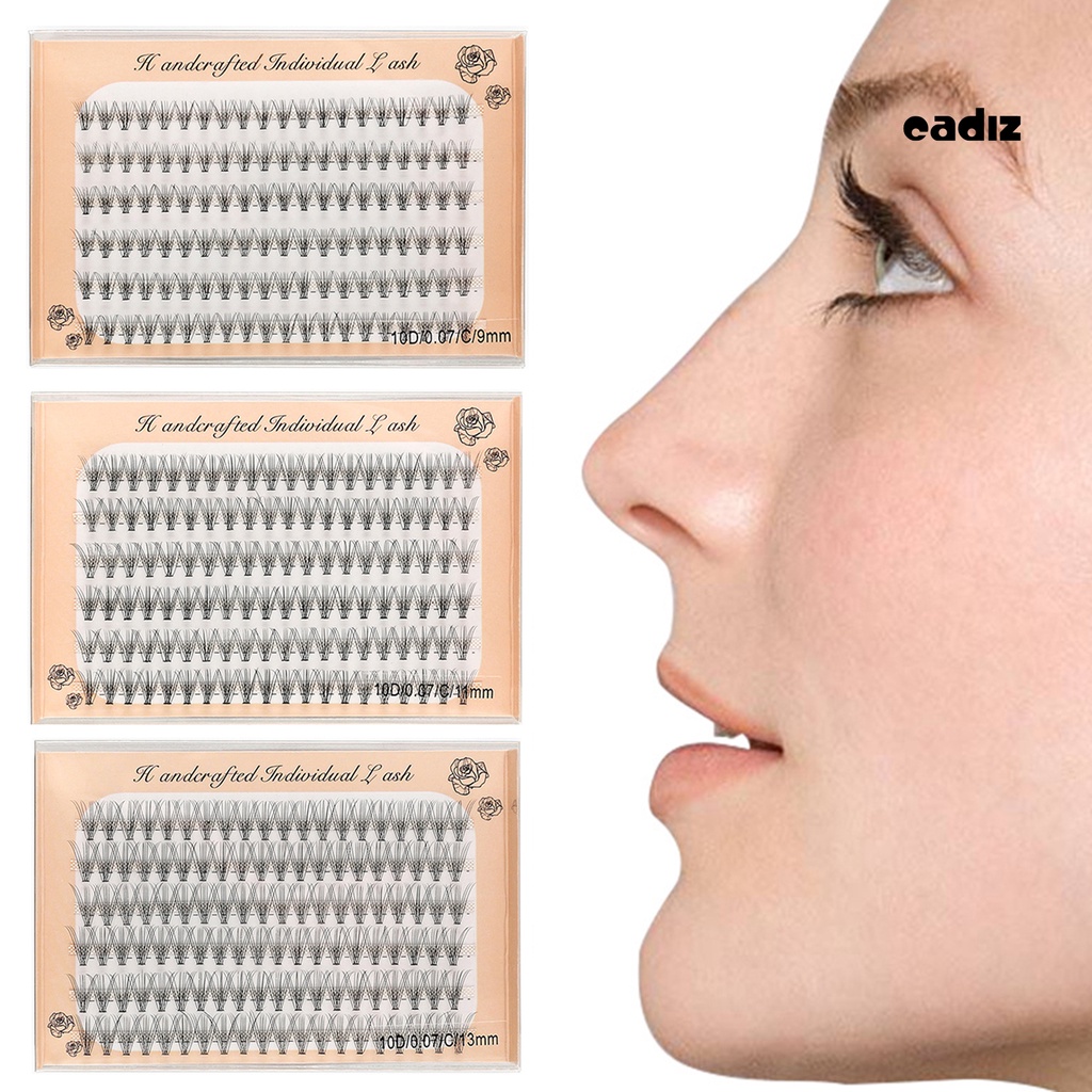 1 Hộp Lông Mi Giả Sợi Dày Dùng Hóa Trang Hàng Ngày Cho Nữ CADI * 1 Hộp