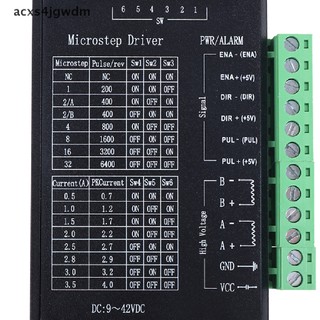 Tb6600 stepper motor driver 4a 9 ~ 42v ttl 32 micro-bước cnc 1 trục new