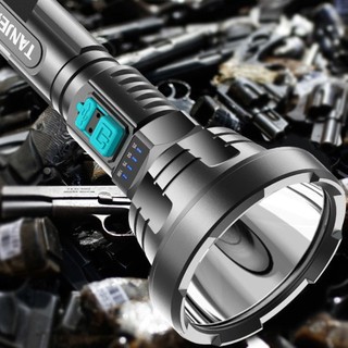 Super Powerful LED Flashlight LED-OSL Torch USB Three Modes Flashlight