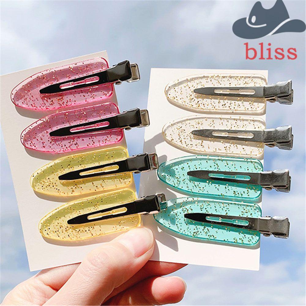 Set 1 / 4 Kẹp Tóc Không Đường May Màu Sắc Kẹo Ngọt