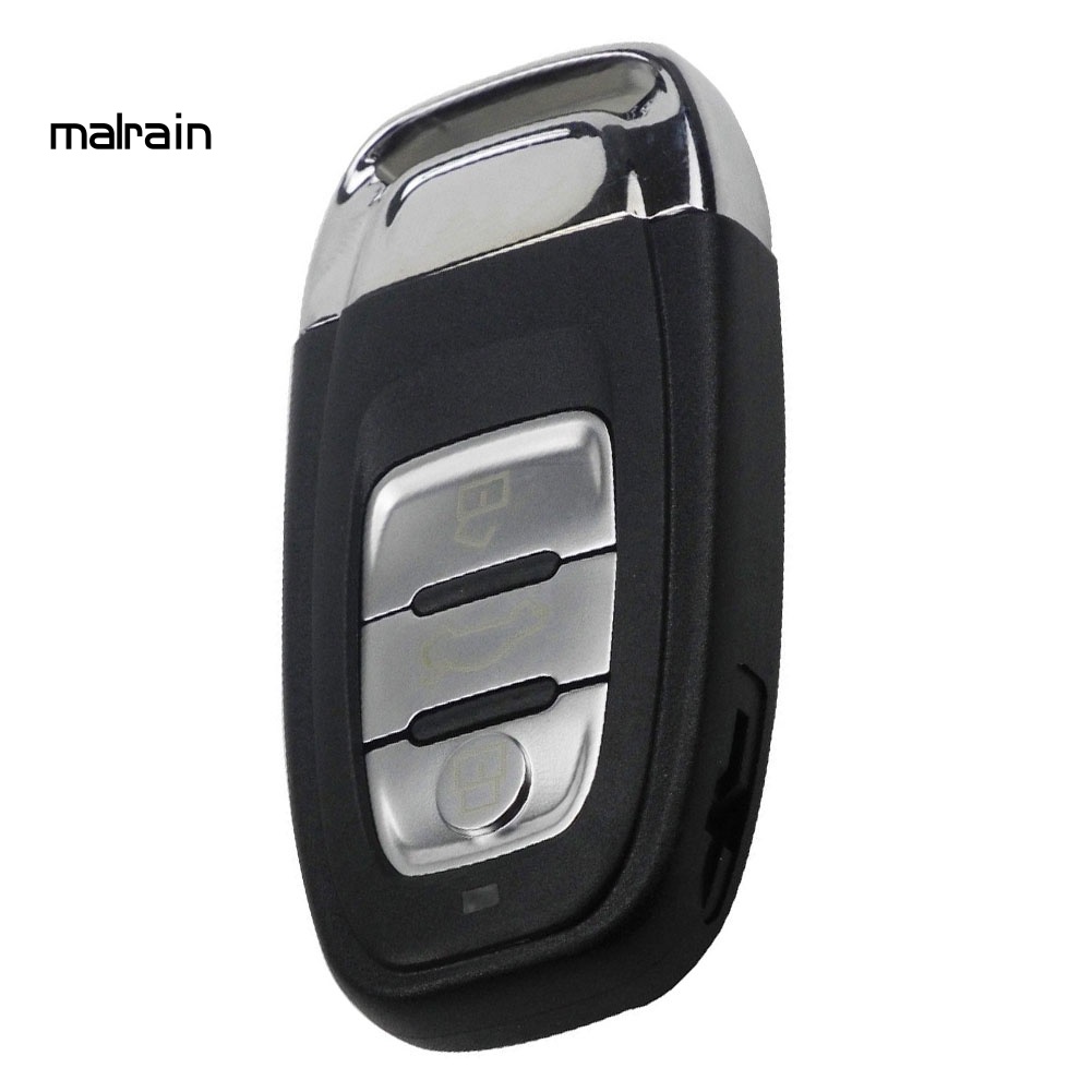 Vỏ Chìa Khóa Điều Khiển Từ Xa 3 Nút Cho Au-di A4L A6L A5 Q5 RS5 Q5 Quattro