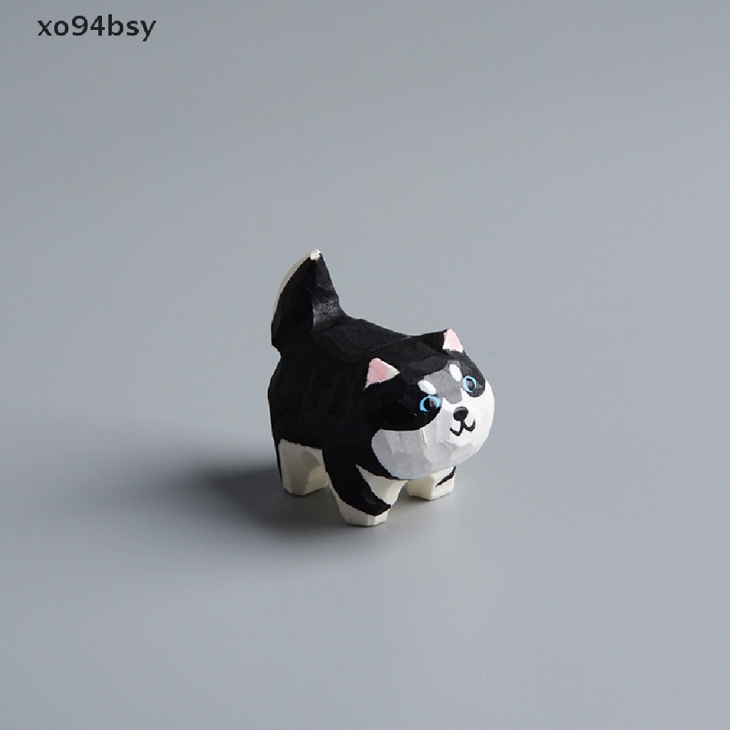 Móc Khóa Hình Chú Chó Husky xo94bsy Cỡ Nhỏ Để Bàn Trang Trí