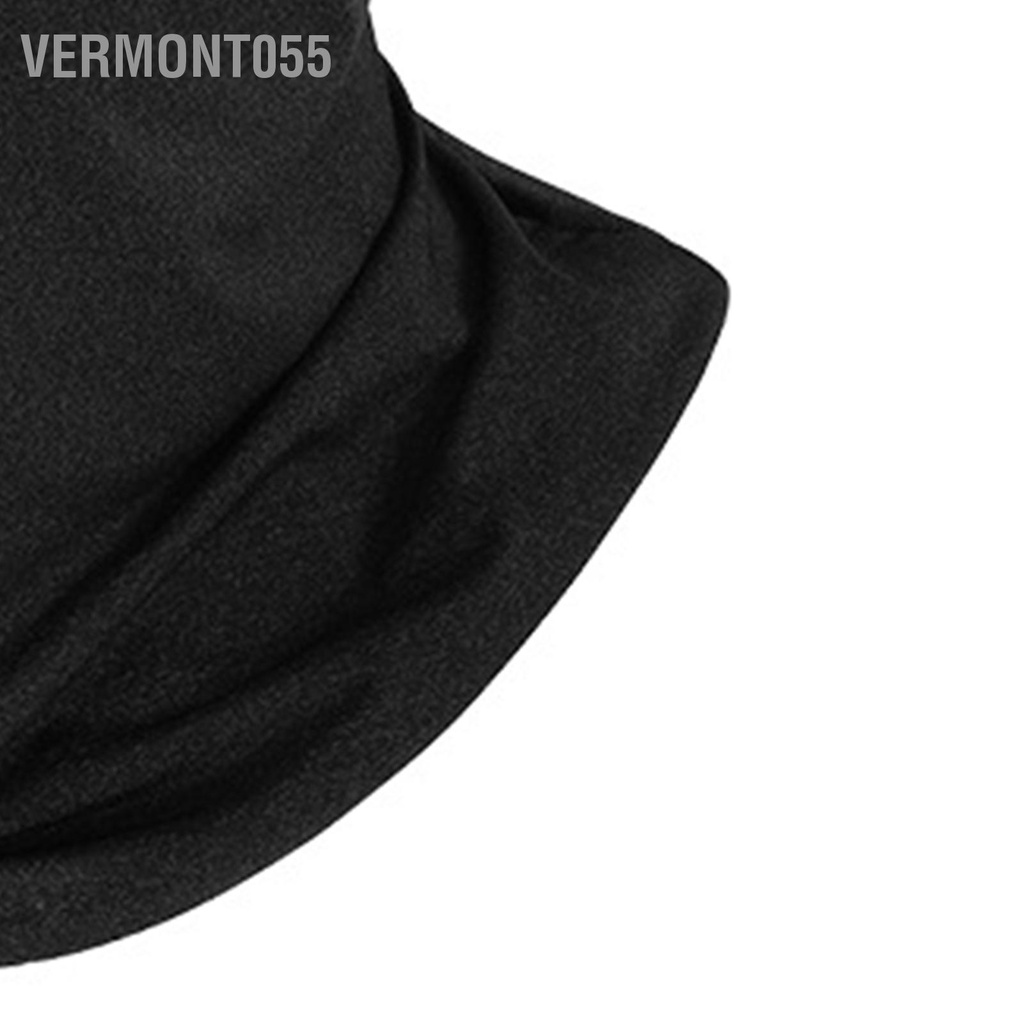 Vermont055 Kem Chống Nắng Mũ Trùm Đầu Sợi Viscose Đàn Hồi Đi Xe Máy Tia UV Cho Nam Nữ