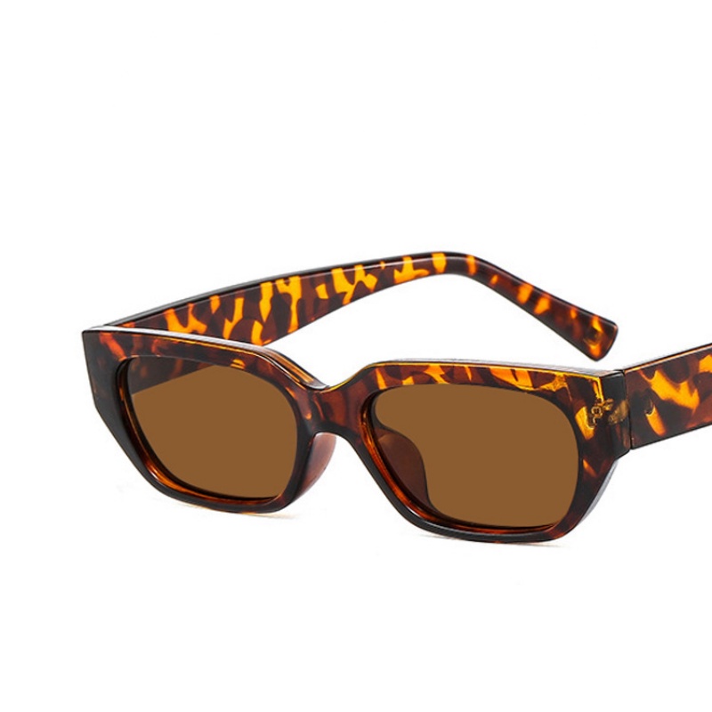 (AIMURUSI) COD Kính Râm Gọng Vuông Nhỏ Phong Cách Âu Mỹ Vintage Thời Trang Cho Nữ