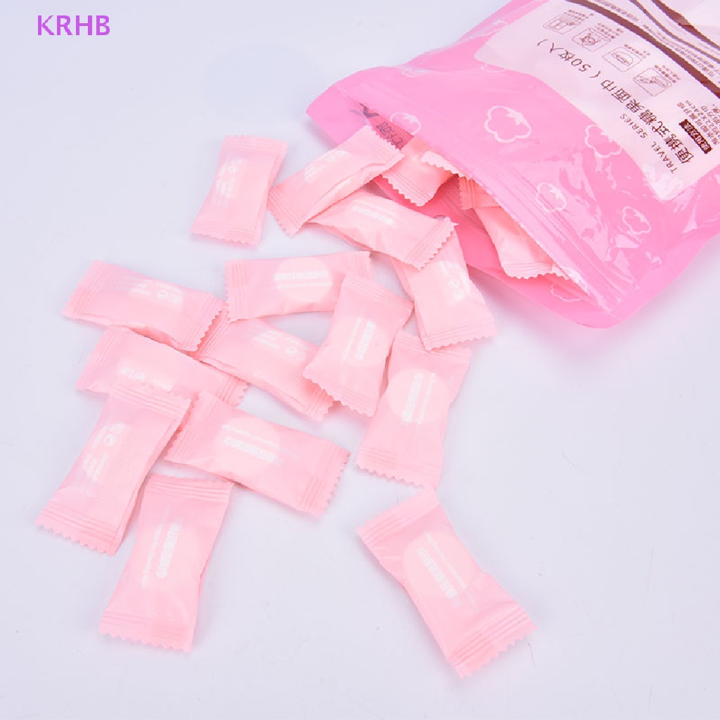 Hộp 30 / 50 Khăn Mặt Dạng Nén Mới