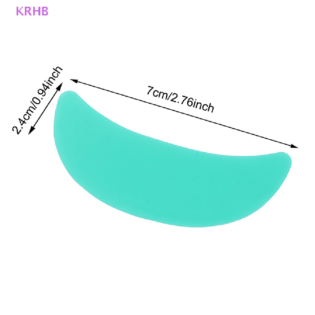 1 Cặp Miếng Dán Silicone Loại Bỏ Nếp Nhăn Vùng Mắt Có Thể Tái Sử Dụng