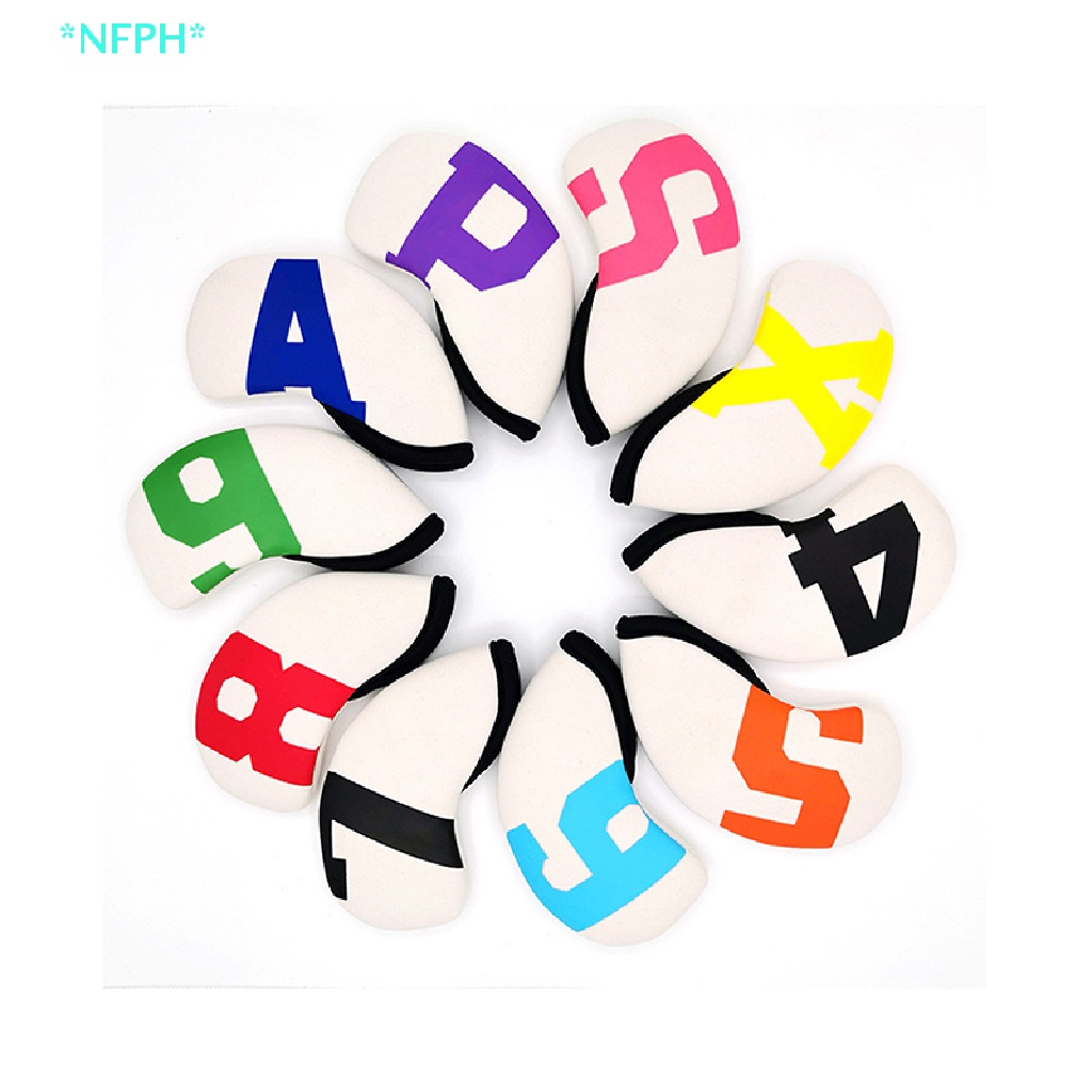 Set 10 Vỏ Bọc Đầu Gậy Đánh golf Cao Cấp 4-9 ASPX 6 Màu Mới